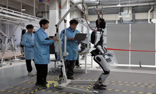 China's AI-powered humanoid robot is poised to revolutionize the industrial sector