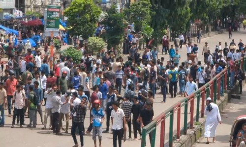 Arson at Dhanmondi 32