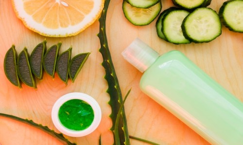 Home skin care in winter