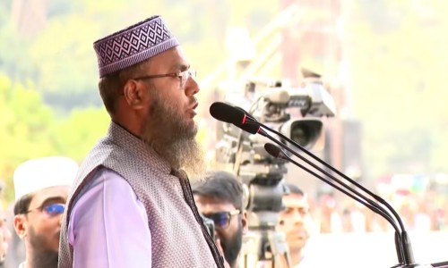 All other organs of Hadi's body are active except the brain: Inqilab Manch
