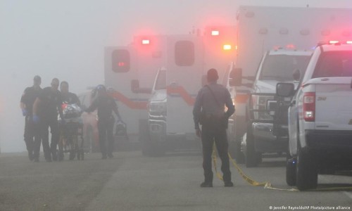 Ukrainian drone attack on Russian airfield