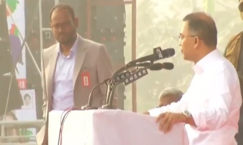 NCP suspends Shahbagh program, protests at Bangla Motor