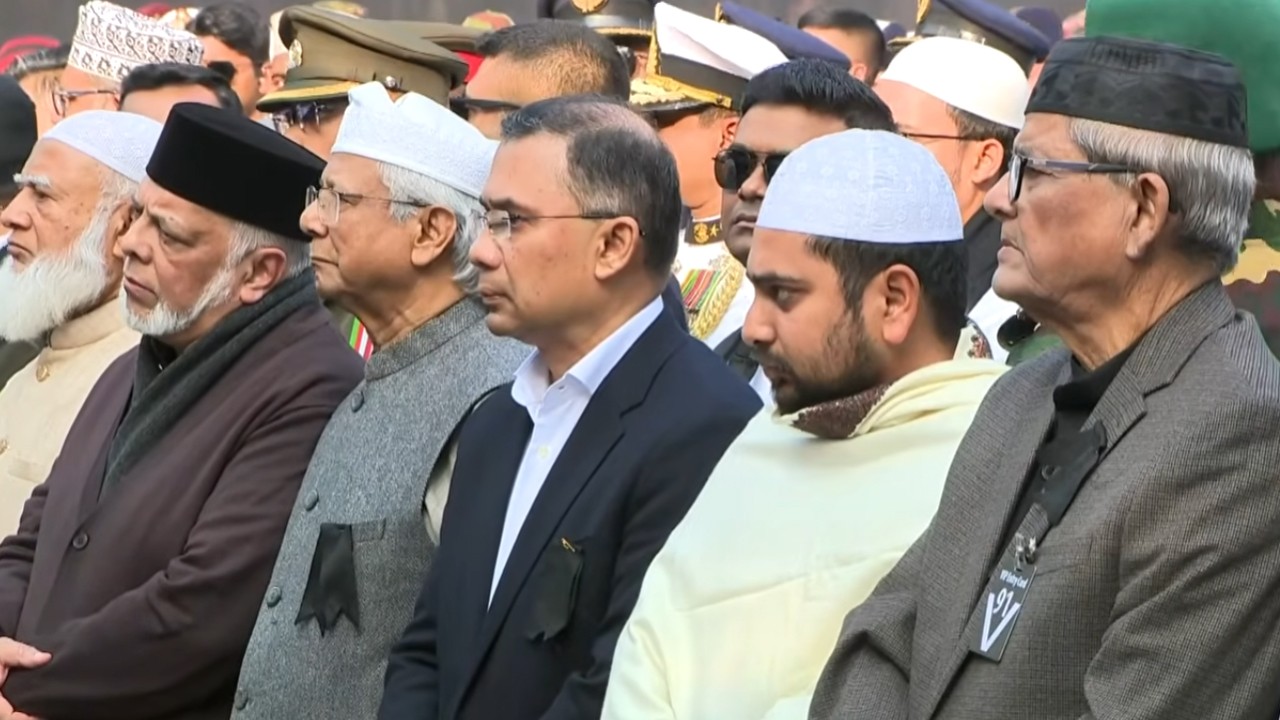 Tarique Rahman's courtesy call with the Chief Advisor