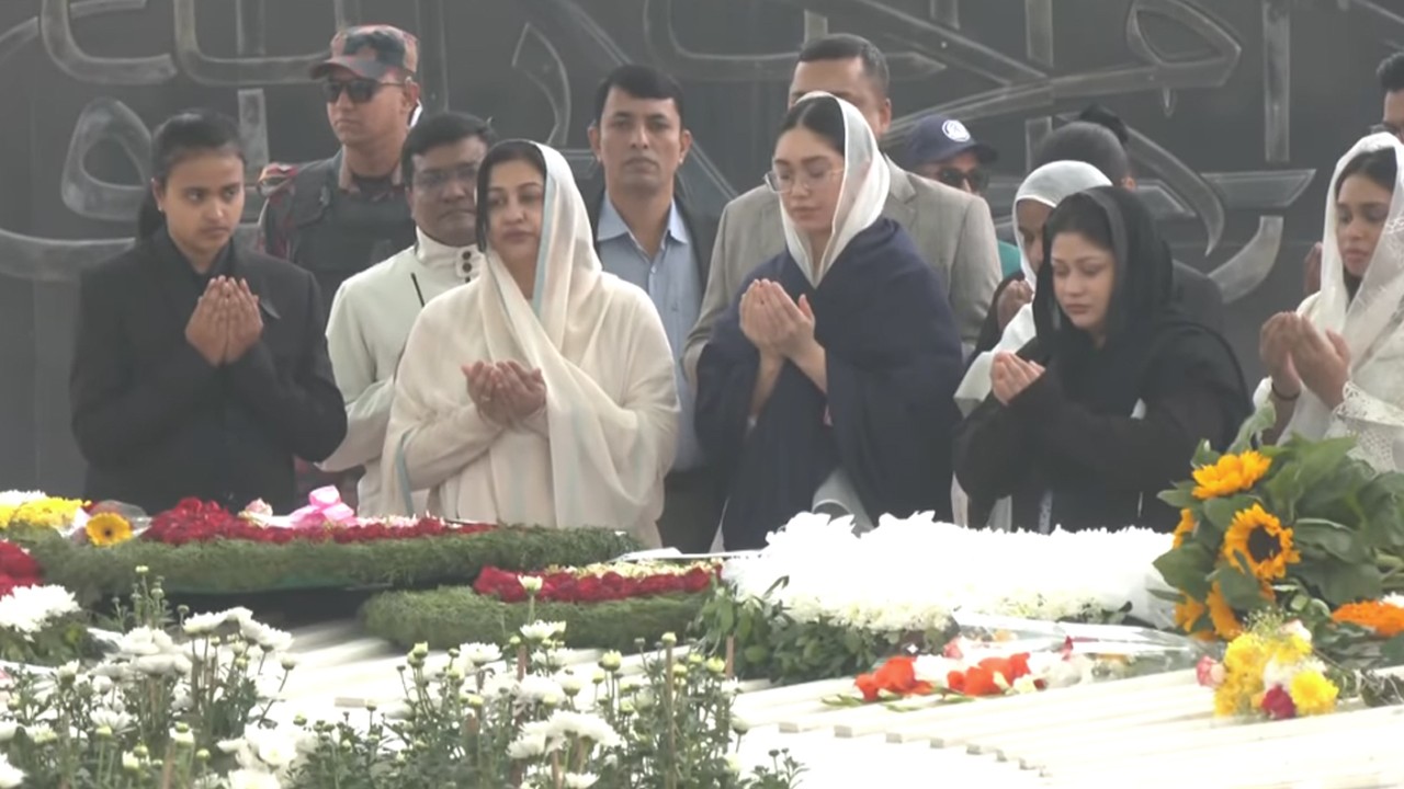 What Tarique Rahman said in his speech to the countrymen