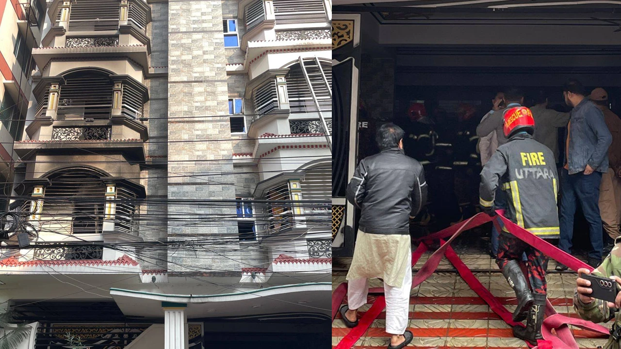 Building fire in Uttara brought under control, latest information