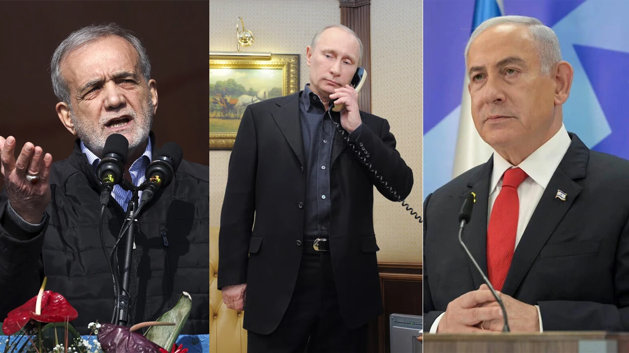 Putin spoke by phone with the leaders of Iran and Israel