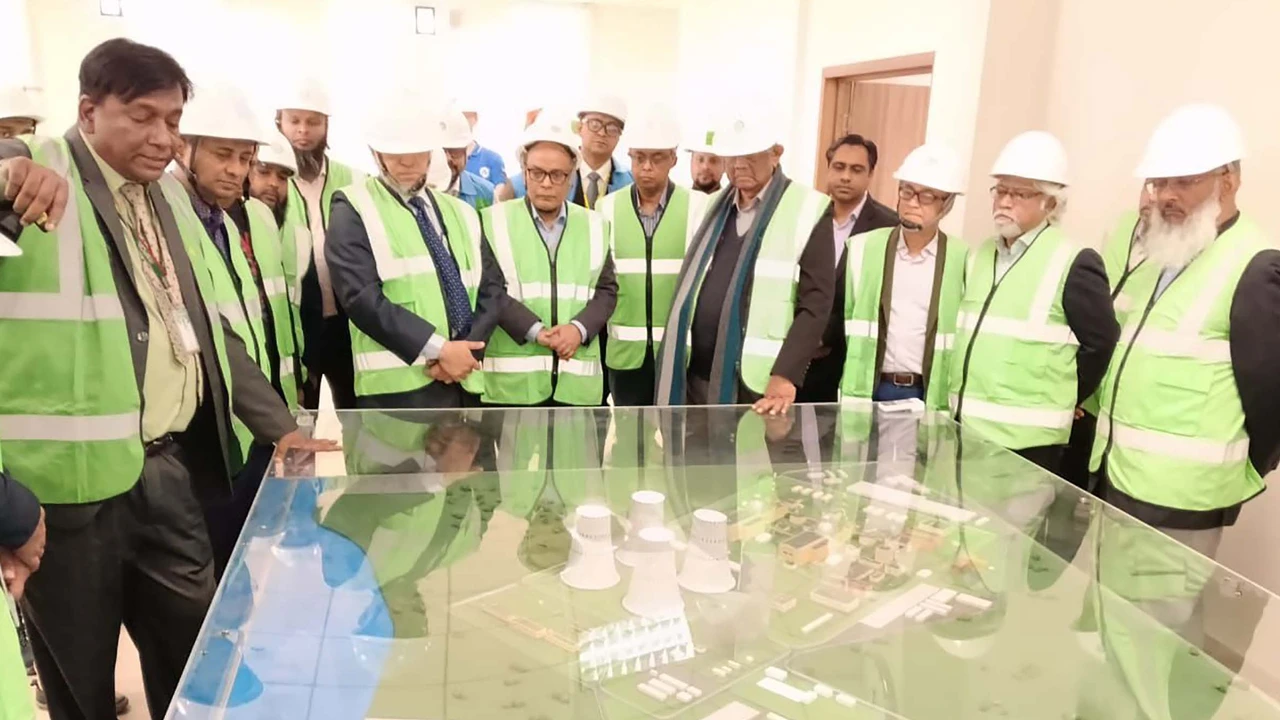 Science and Technology Advisor visits Rooppur Nuclear Power Plant
