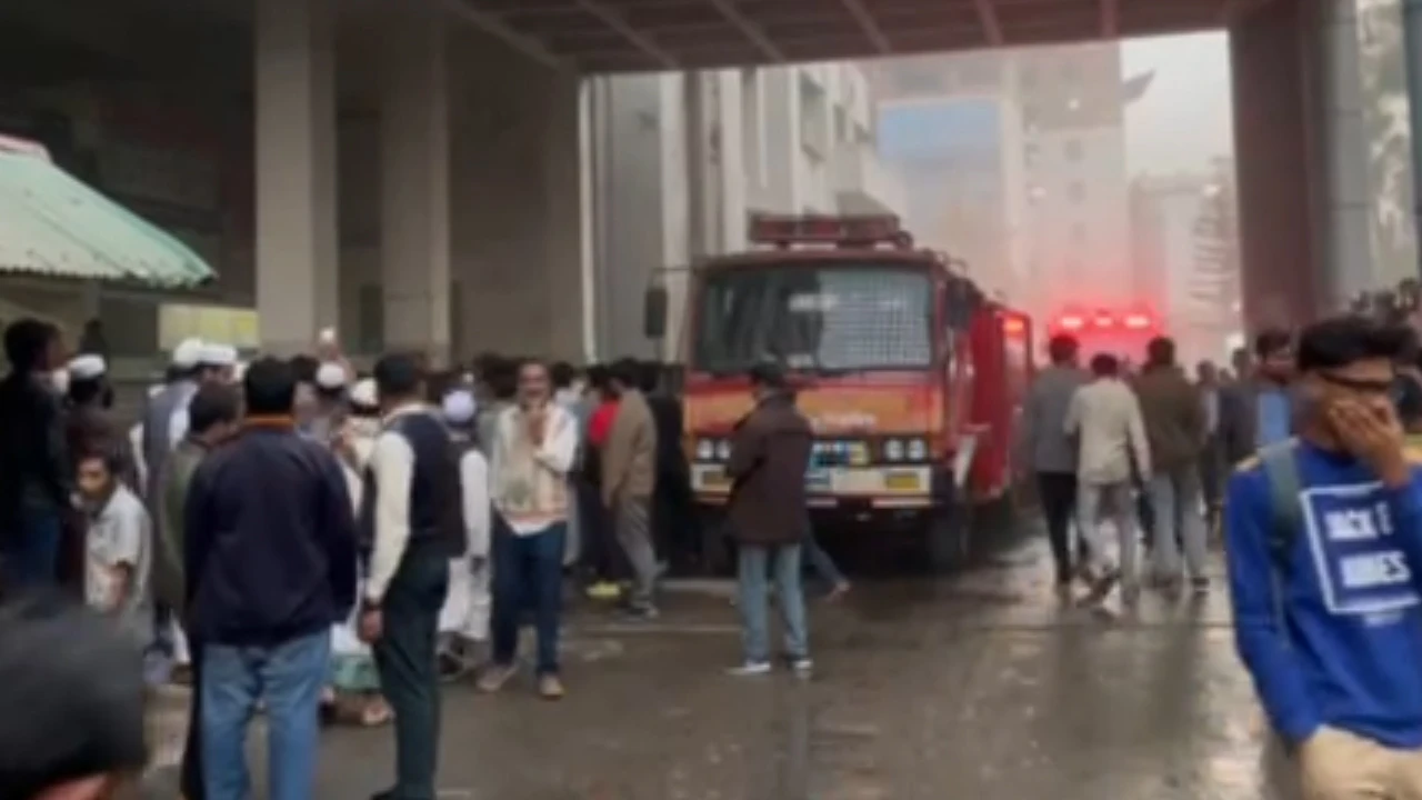 Fire at Mymensingh Medical College Hospital