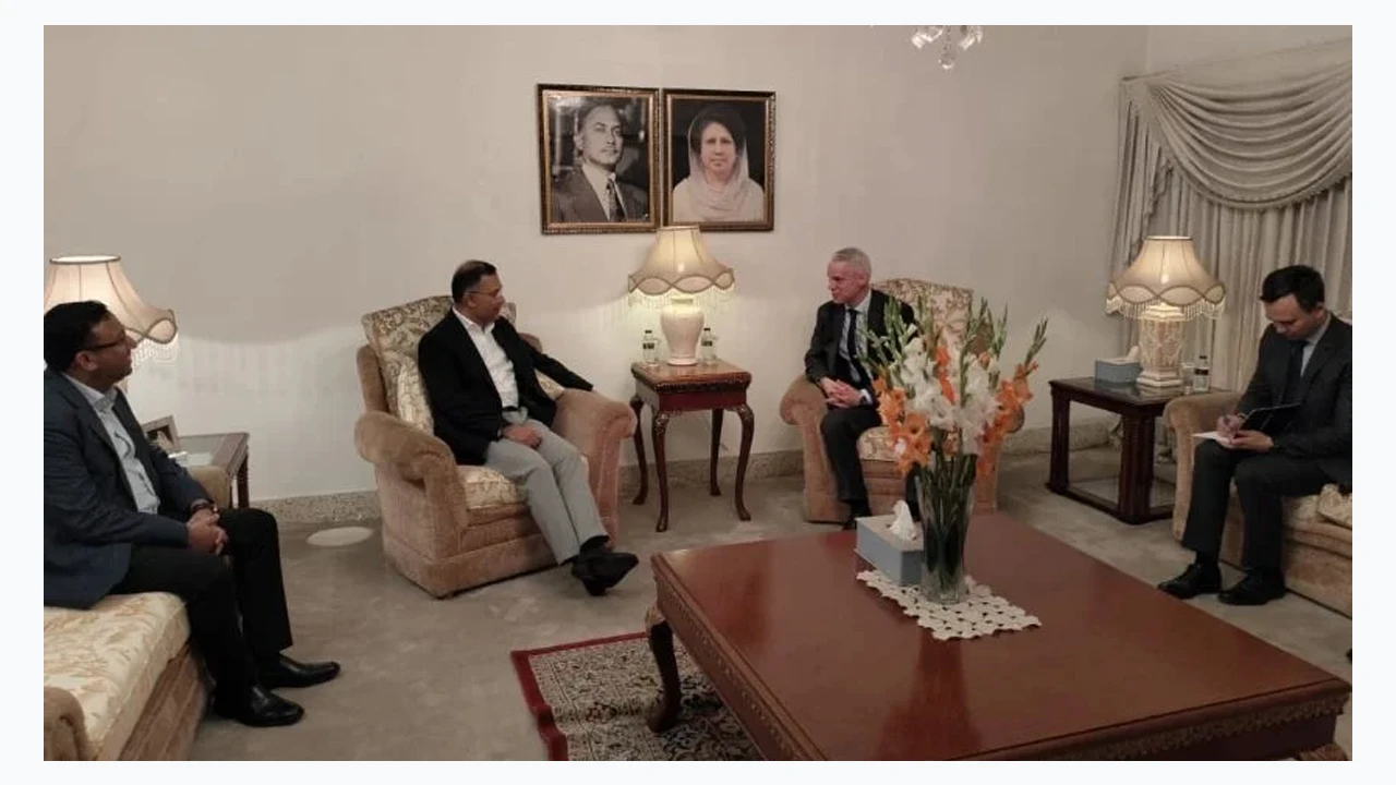 Swiss Ambassador meets Tarique Rahman