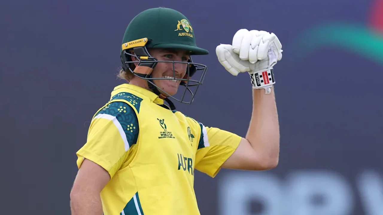 Tanjid scored a century off 61 balls