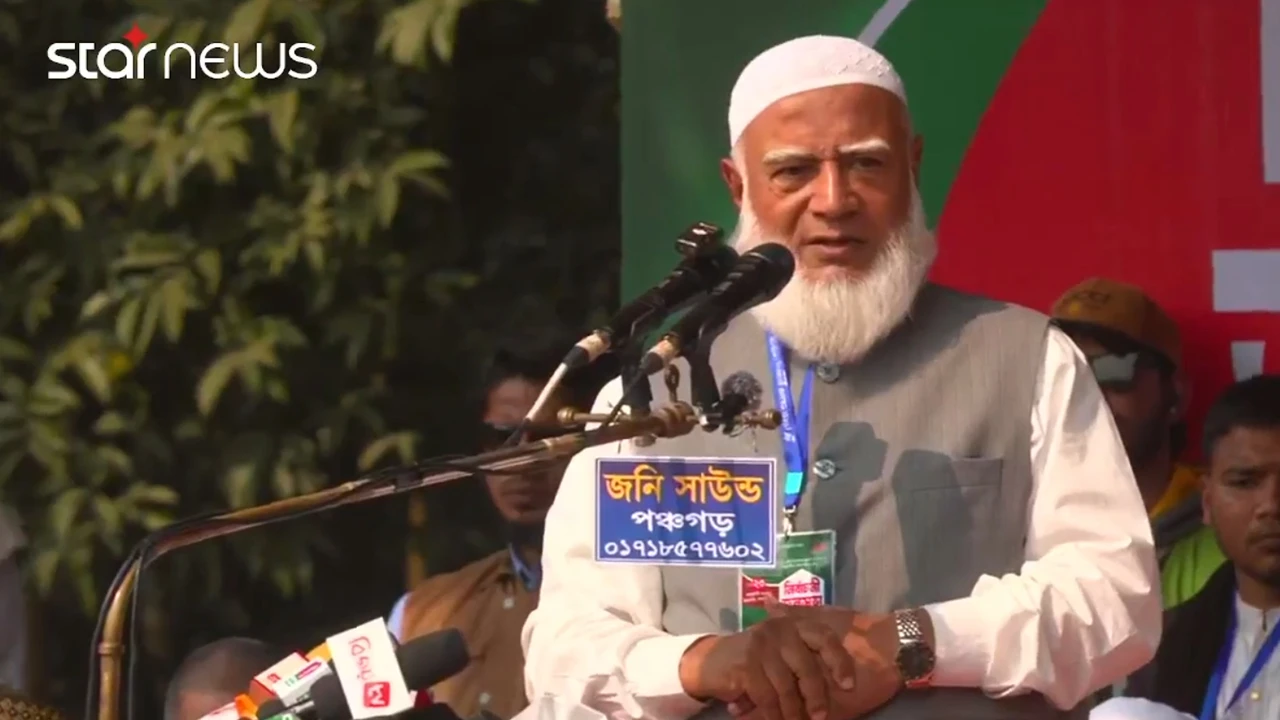 Jamaat leaders at Indian High Commission