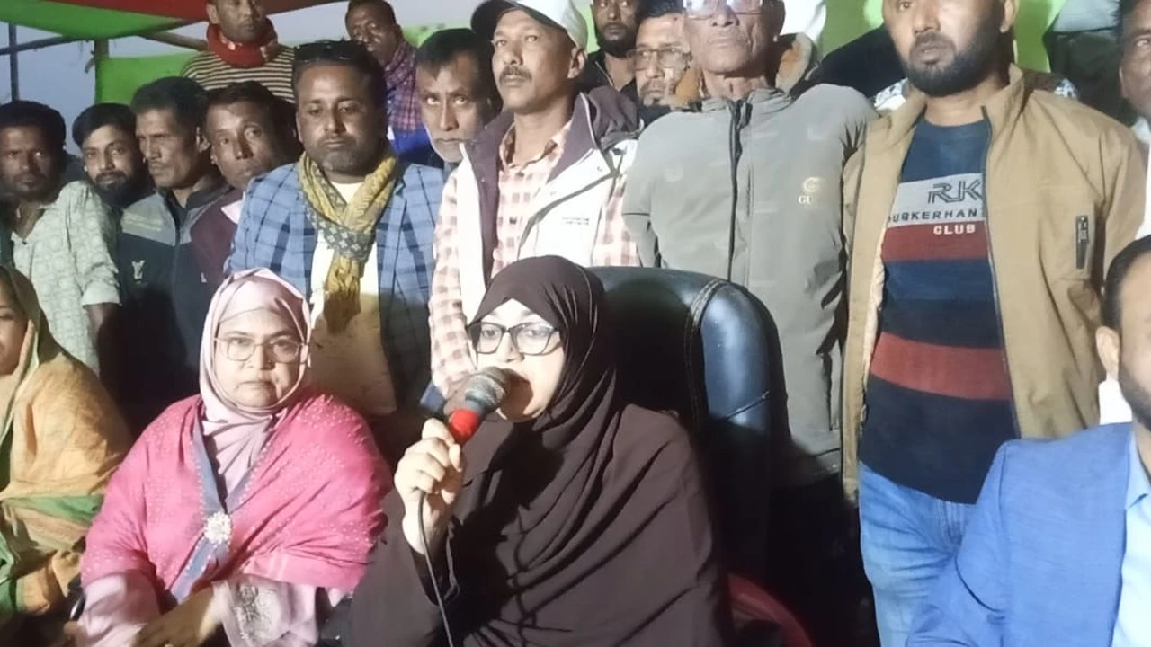 NCP's public relations in Bandarban constituency number 300