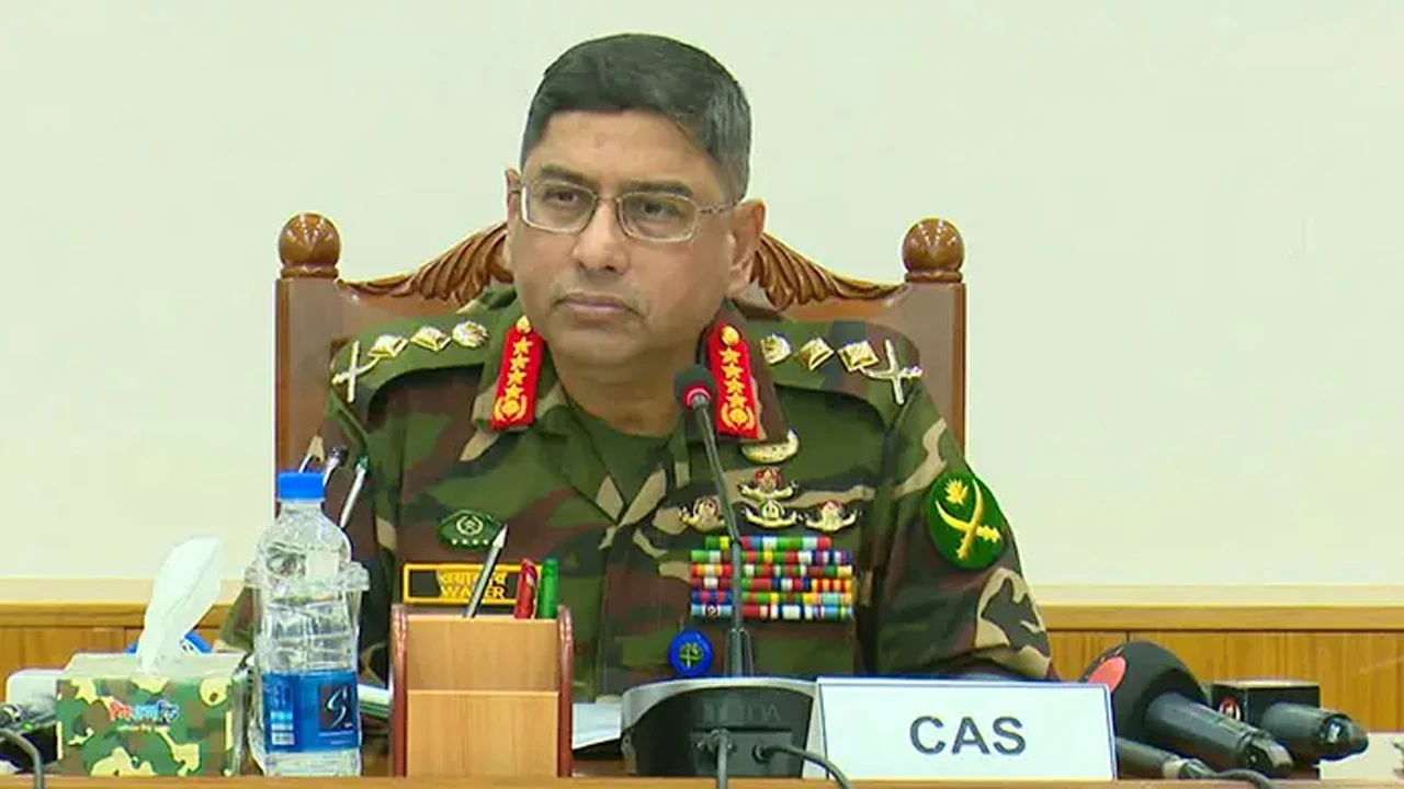 There is no chance of not holding elections: Army Chief