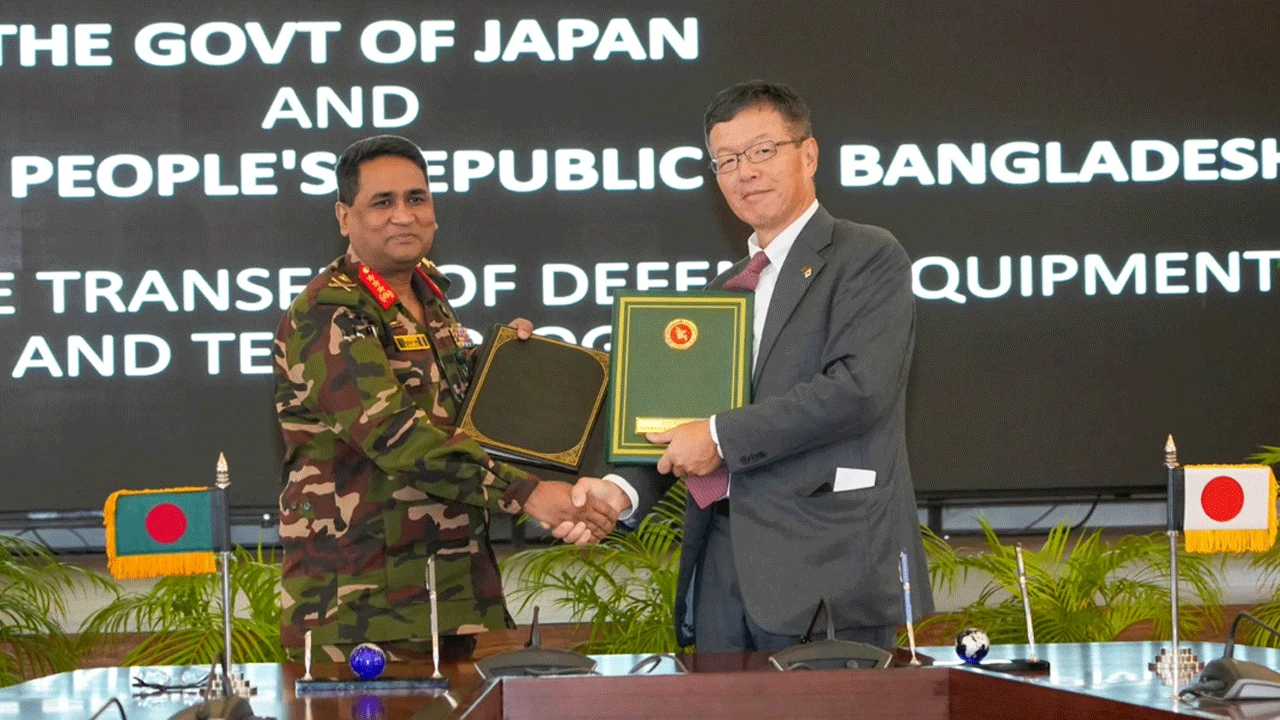 Bangladesh-Japan sign agreement on defense equipment and technology transfer